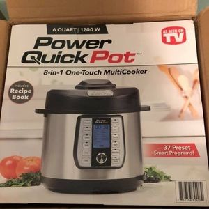 Quick pot8in one cooker